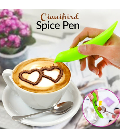 قلم طراحی قهوه و کیک