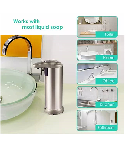 پمپ مایع دستشویی اتوماتیک محصول بانو مد Products