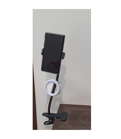 پایه نگهدارنده گوشی موبایل به همراه رینگ لایت محصول بانو مد Products