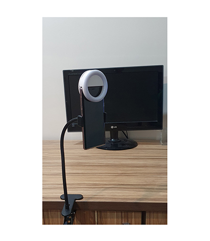پایه نگهدارنده گوشی موبایل به همراه رینگ لایت محصول بانو مد Products