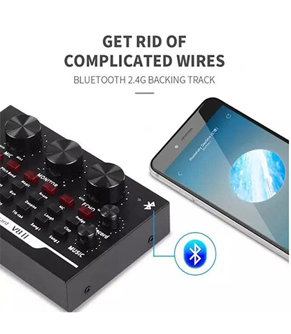 میکروفن کندانسر به همراه هولدر موبایل محصول بانو مد Products