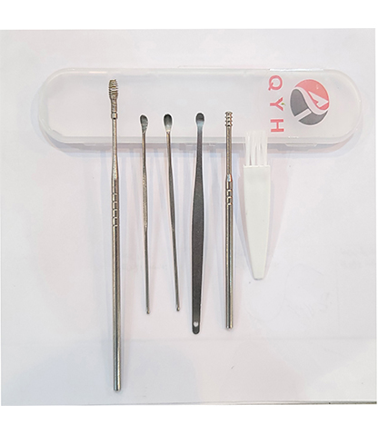 ابزار پاکسازی گوش کیو وای اچ مدل ear-980 مجموعه 6 عددی