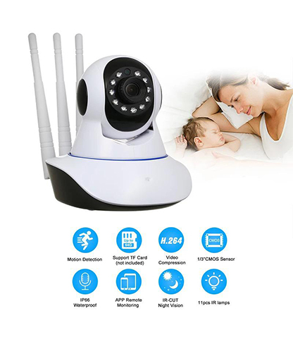 دوربین مدار بسته بی سیم تحت شبکه مدل سه آنتن محصول بانو مد Products