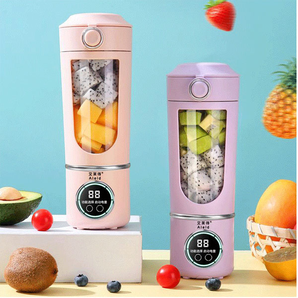 شیکر شارژی قابل حمل مدل HS-870 گنجایش 0.7 لیتر محصول بانو مد Products