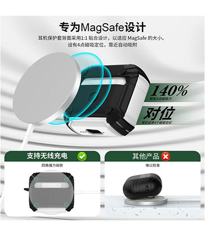 کاور هولدر دار اگشل مناسب برای کیس اپل ایرپاد Air pods pro/Air pods pro2 محصول بانو مد Products