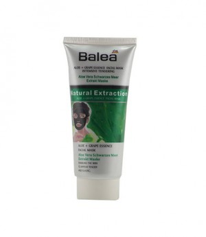 ماسک صورت سیاه آلوئه ورا باله آ مدل مدل Aloe And Grape Essence