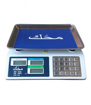 ترازو فروشگاهی محک دکمه فلزی