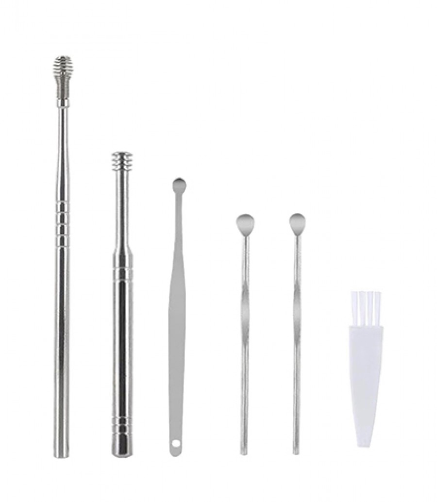 قیمت و خرید ابزار پاکسازی گوش کیو وای اچ مدل ear-980 مجموعه 6 عددی گوش پاک کن-ابزار پاکسازی گوش کیو وای اچ- بانو مد